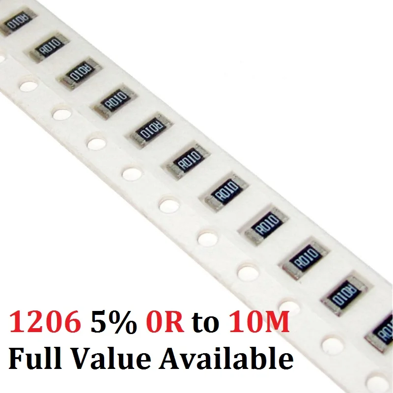 100Pcs Smd Chip Res…