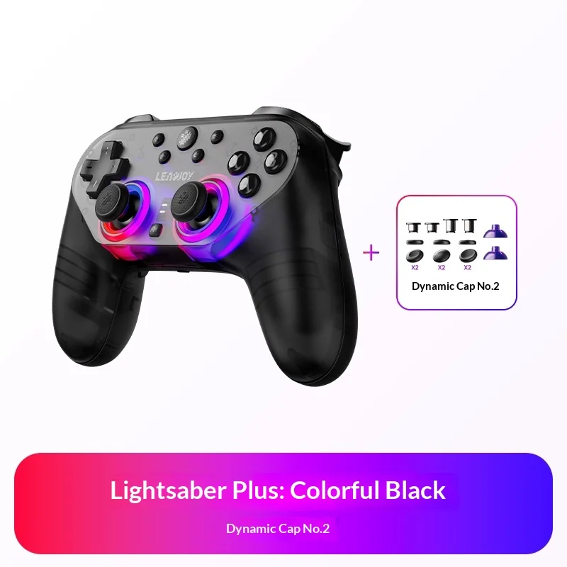 Leadjoy Saber Plus Gamepad 3Mode Wireless Gaming Controller TMR