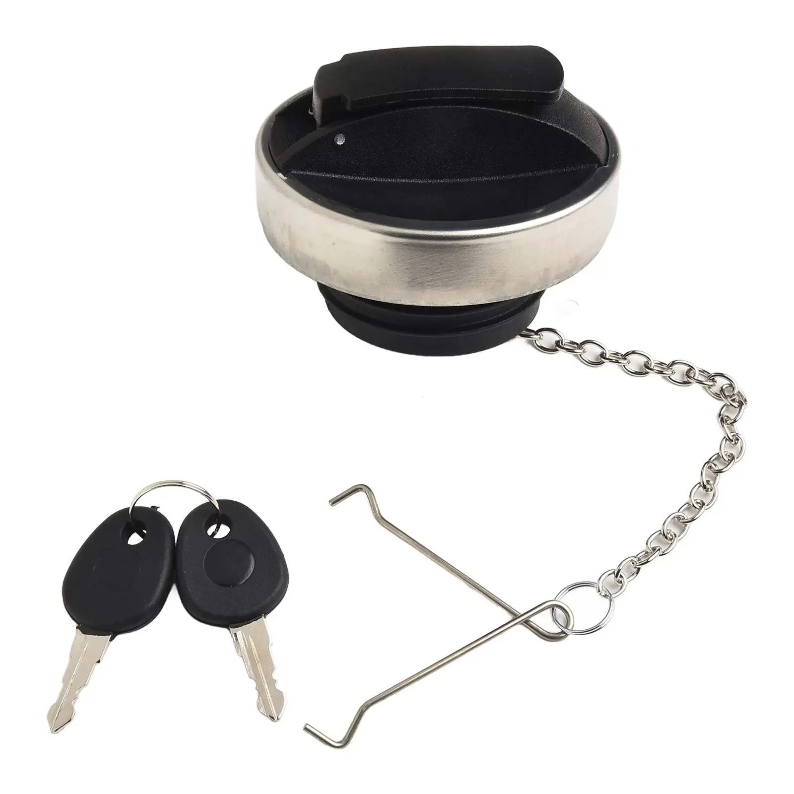 Secure 60mm Fuel Tank CaFor for P for SCANIA 4 for R For P for T For G Series Trucks Features Lock Keys and Convenient Chain