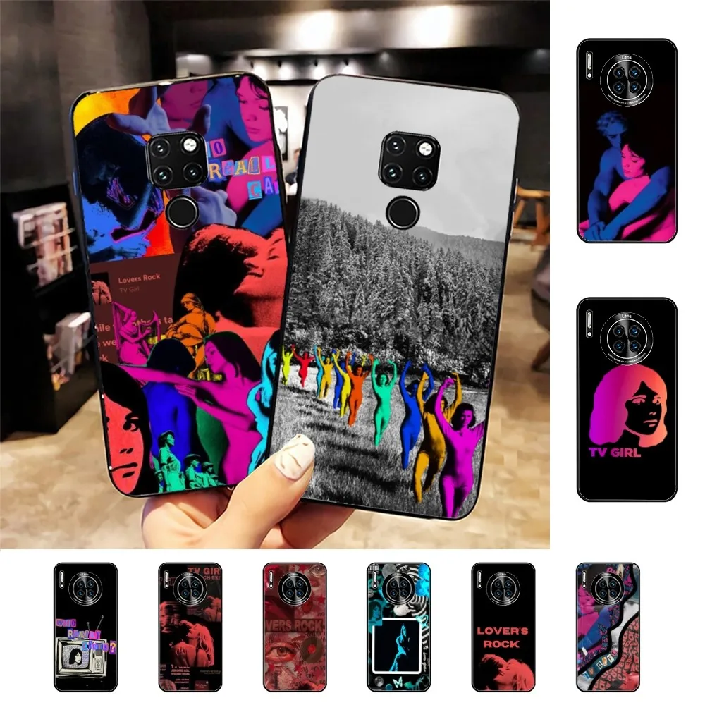 Hot Band T-TV Girl Phone Case For Huawei Mate 10 20 30 40 50 lite pro Nova 3 3i 5 6 SE 7 pro 7SE