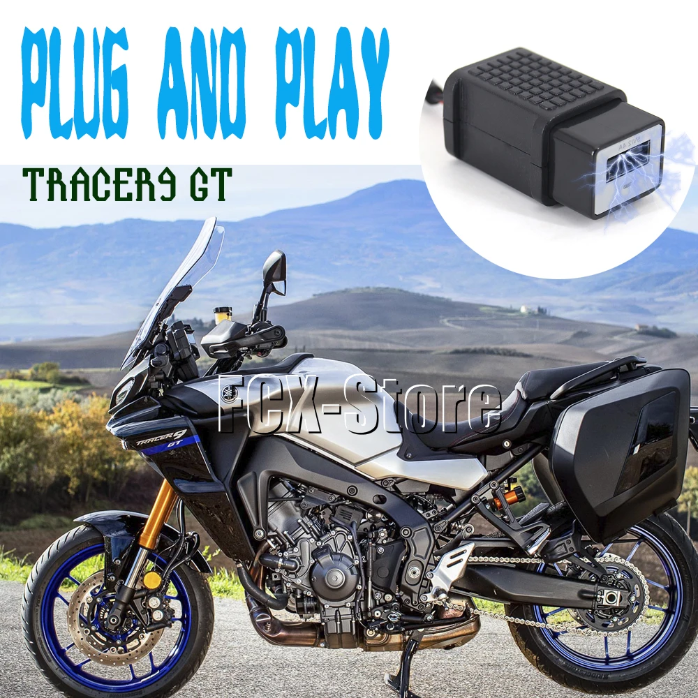 New Tracer 7 Product Black Motorcycle Accessories Plug and Play USB Charging Port For YAMAHA Tracer 9 TRACER9 GT 900GT 2021 2022