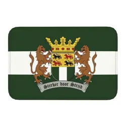 Wapen Van Rotterdam Front Door Floor Entrance Mat Indoor Rotterdam Coat Of Arms Holland Flag Bathroom Kitchen Doormat Carpet Rug