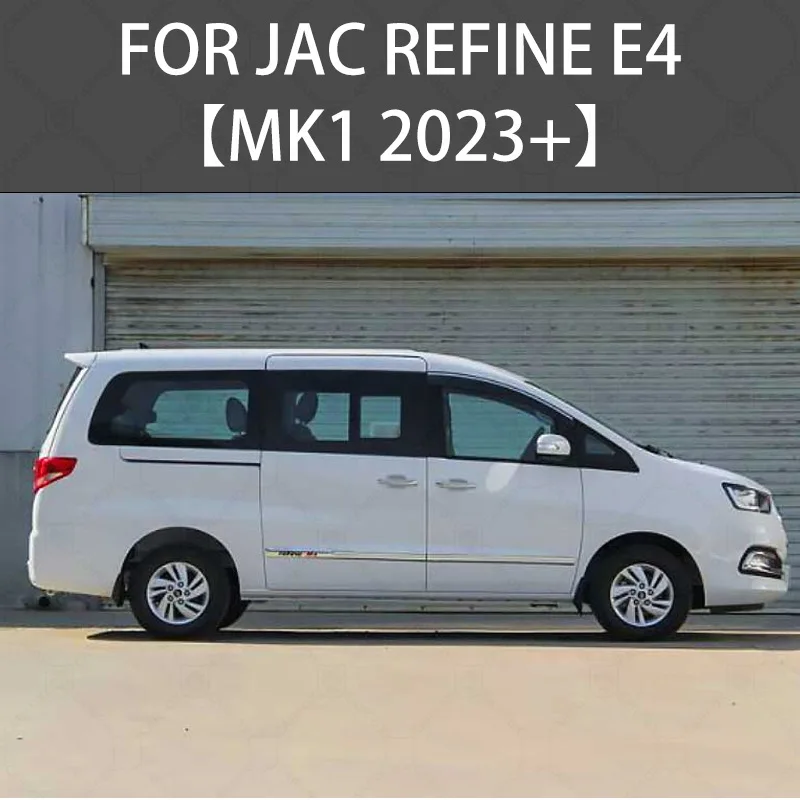 2Pcs For JAC Refine E4 2023+ Car Window Visor Awning Shelters Windshield Side Window Rain Sun Shade Auto Accessories