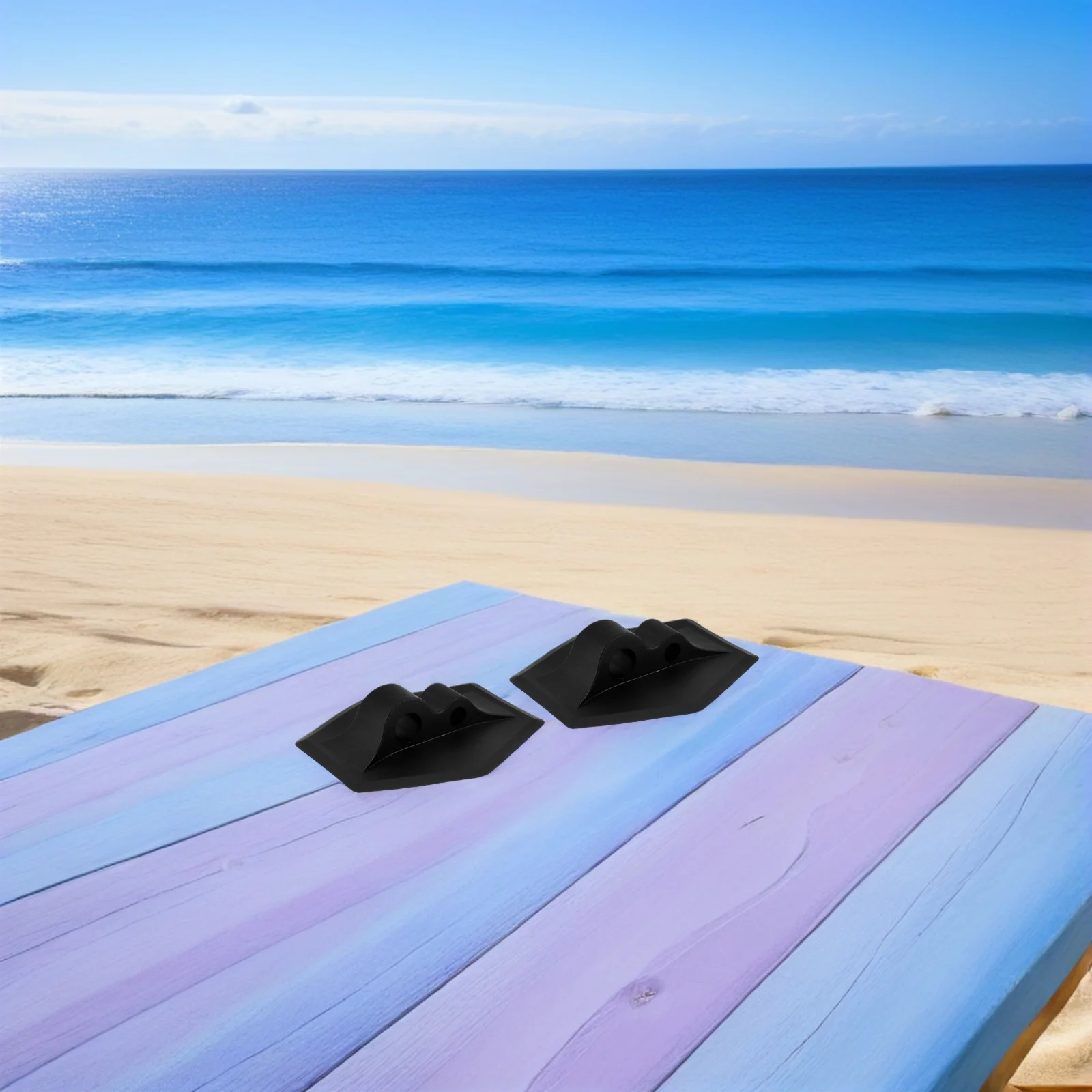 

2Pcs Kayak Engine Fixing Bracket Weather Resistant Hexagonal Structure Stable Grip for Inflatable Boats Motor Mount Clip Kayak