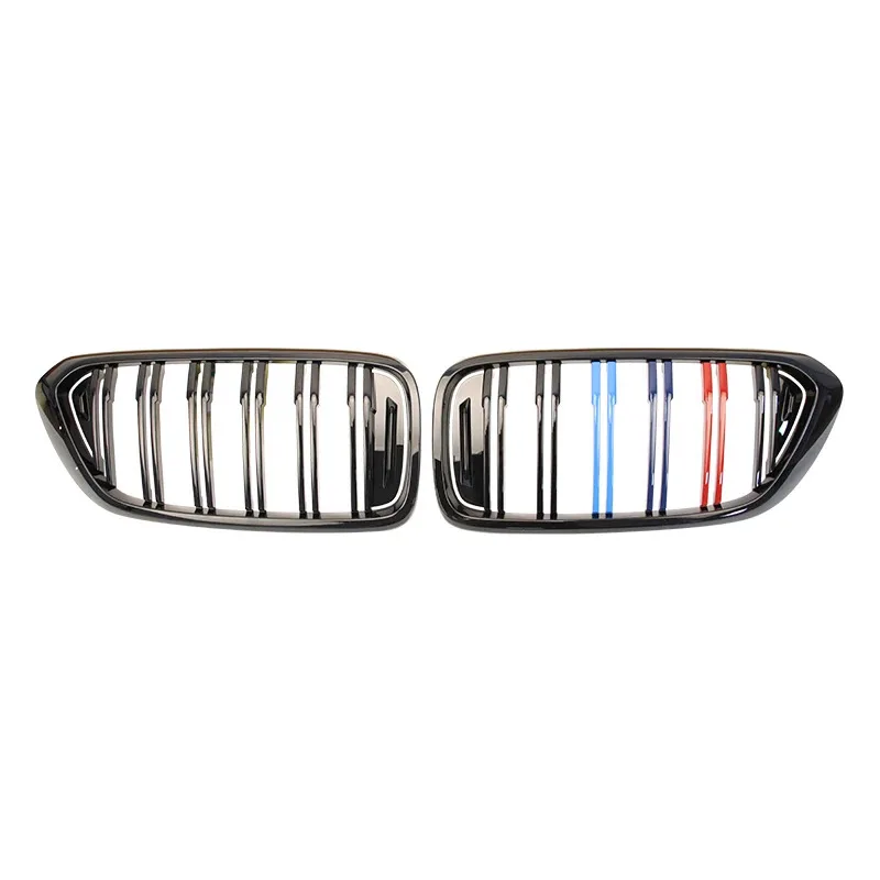 

Лучший продукт: Двойная передняя решетка радиатора, цветная, из ABS-пластика, для BMW 6 серии G32 2018-2020