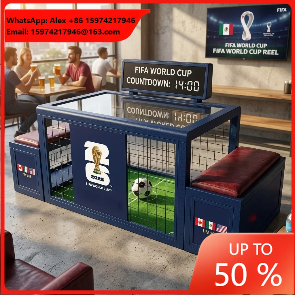 JOYFUNPLAY Under The Table Football Game Two People Football Game Machine Subsoccer Table Indoor Outdoor Sport Game Machine