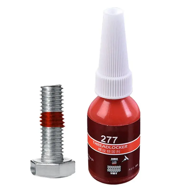 

10ml Red Lock Tight Universals277 Screw Glue Welding Sealant Welding Filler Versatile Repair Glue For Wood Metal Plastic