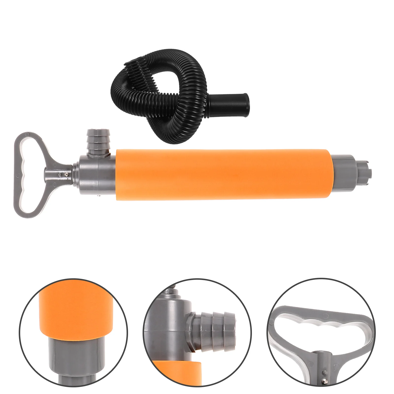 

1 Set Manual Water For Kayak Canoe Supplies Professional Bilge Fast Drainage Hand Pump Portable Kayak Pump Kit Boat Accessories