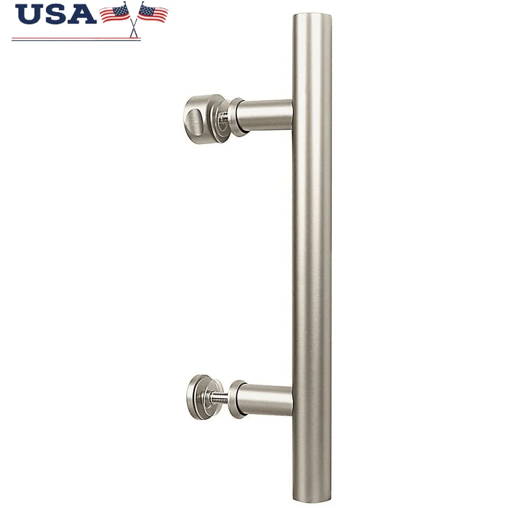 

12 Inch Madison Pull Satin Nickel Easy Installation Cabinet Hardware Modern Design Durable Home Improvement Accessory