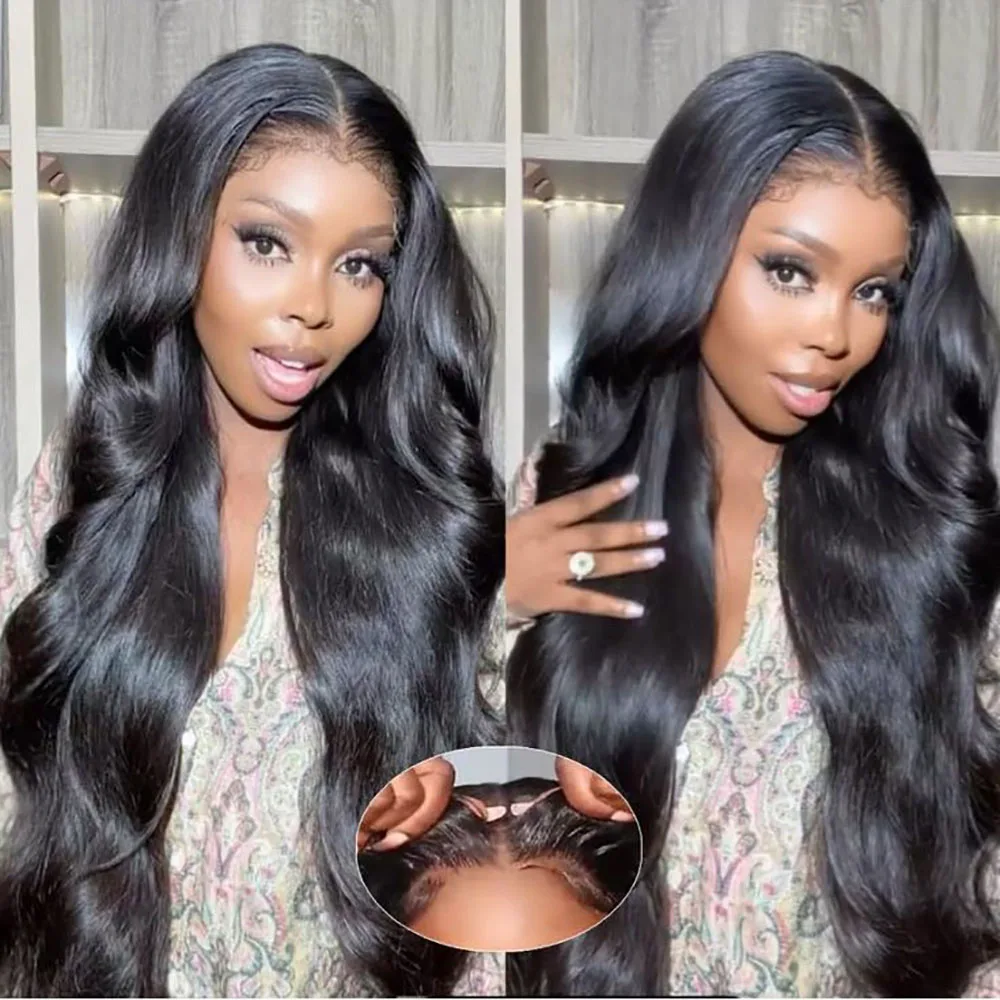 

Body Wave 13x6 HD Lace Front Human Hair Wig 20-42 Inch Brazilian 13x4 Hd Lace Frontal Wigs For Women High 200% Density
