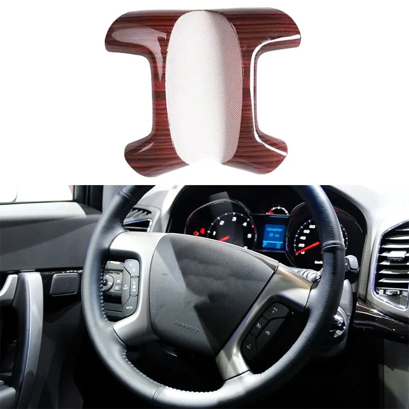 For Chevrolet Captiva 2012 2013 2014 2015 ABS Wooden Color Interior Central Control Window Lift Panel Car Styling Accessories