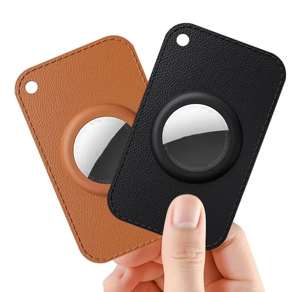 TPU 지갑 케이스 얇은 카드 초박형 분실 방지 지갑 카드 홀더 유연성 카드 추적기 Apple Airtag용 보호 커버