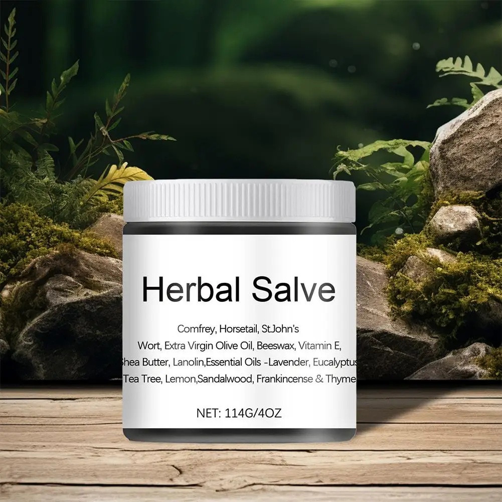 114g Herbal Salve Organic Herbal Ointment Relieve Joint, Knee, Wrist Muscle Pain, Care Massage Cream Skin Health Care