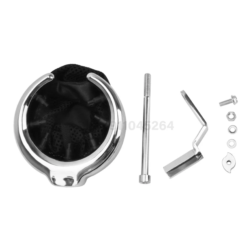 Motorcycle Rear Water Holder Chrome Passenger Drink Bottle Cup For Honda Goldwing 1800 GL1800 2001-2015 F6B 2013-2015