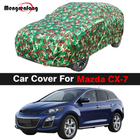 Full Camouflage Car Cover For Mazda CX-7 CX7 Waterproof Anti-UV Sun Shade Snow Rain Prevent SUV Cover Dustproof