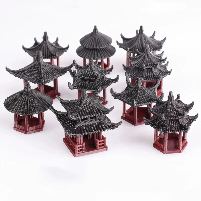

Aquarium Decoration Chinese Style Ancient Architecture, Micro Landscape Ornaments, Fish Tank Accessories, Courtyard, New