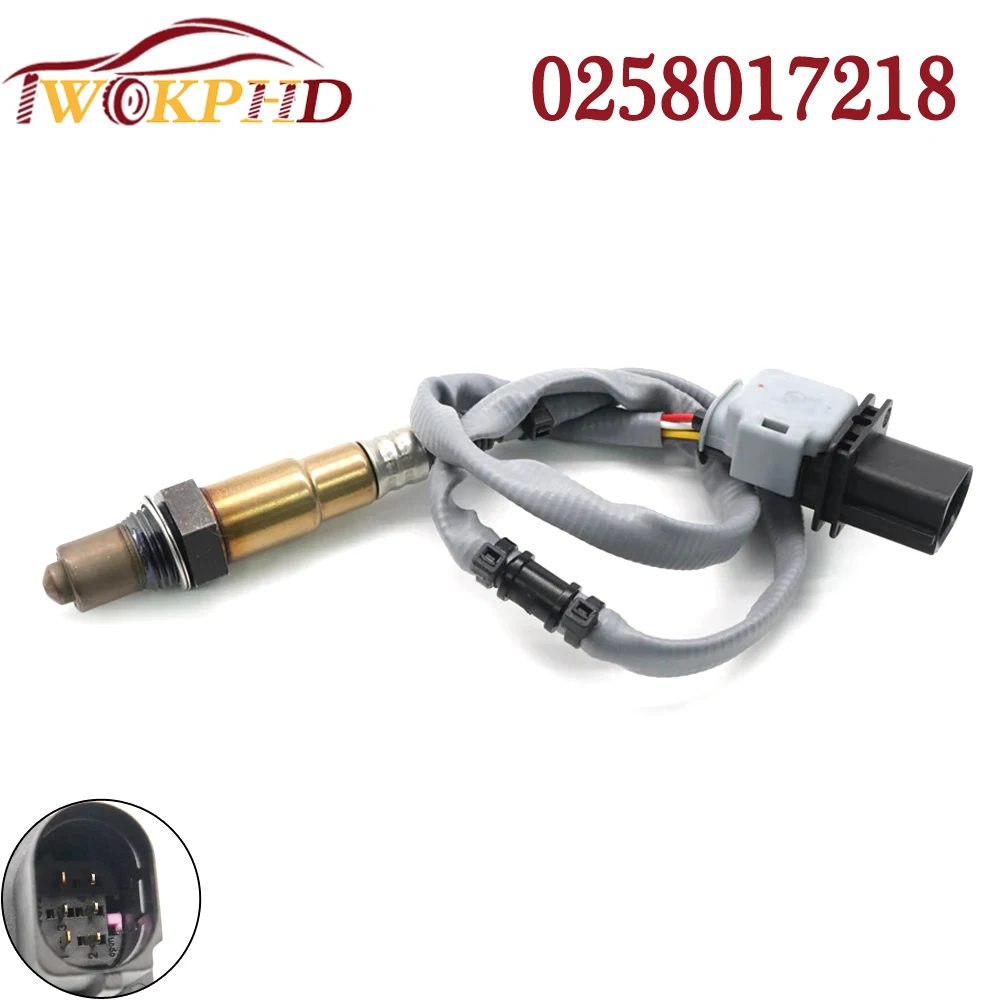 NEW Front 0258017218 Air Fuel Ratio Lambda O2 Oxygen Sensor For Porsche Panamera 3.0L 3.6L 4.8L 10-16 Upstream Left 97060612301