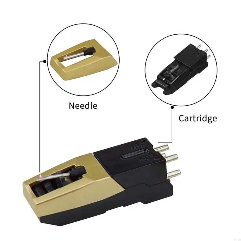 D0AB High Fidelitys Фонограф набор картриджа рекорды иглы с бриллиантом наконечника для повышения качества звука аксессуаров