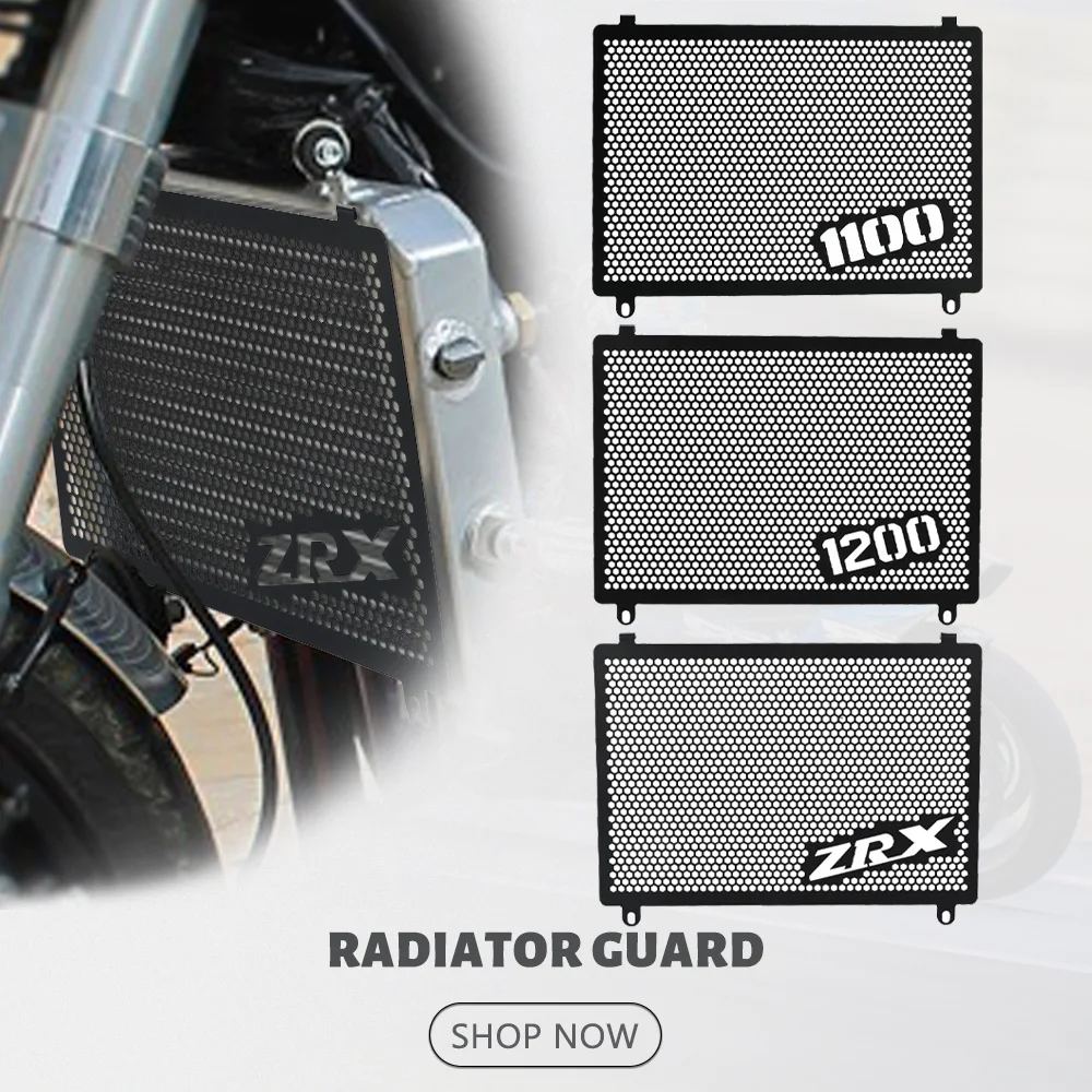 

Motorcycle Accessories Radiator Grille Guard Protector Cover FOR KAWASAKI ZRX1100 ZRX1200R ZRX1200S ZRX 1100 ZRX 1200R ZRX 1200S