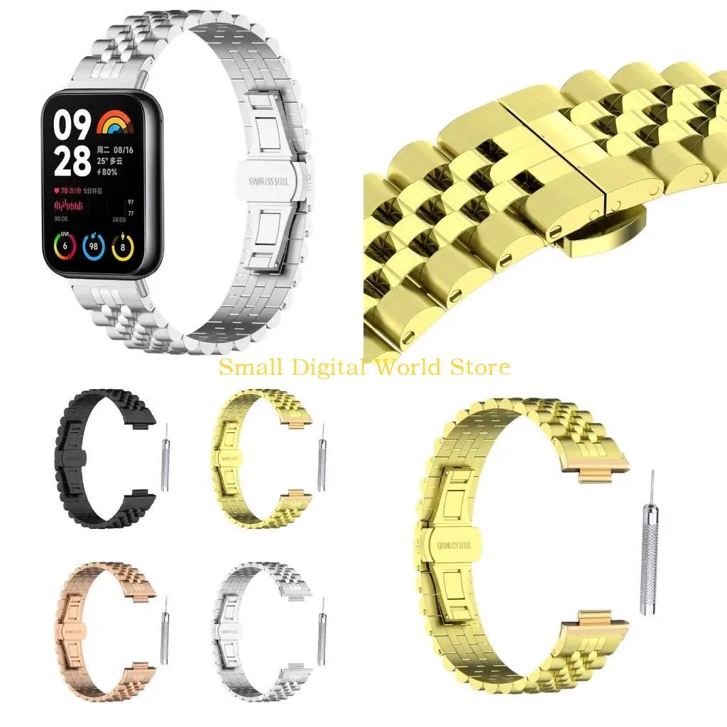 

77UB для полосы 8 Watch Best Brast Bracelet Bracelet Metal Breaband Reductable