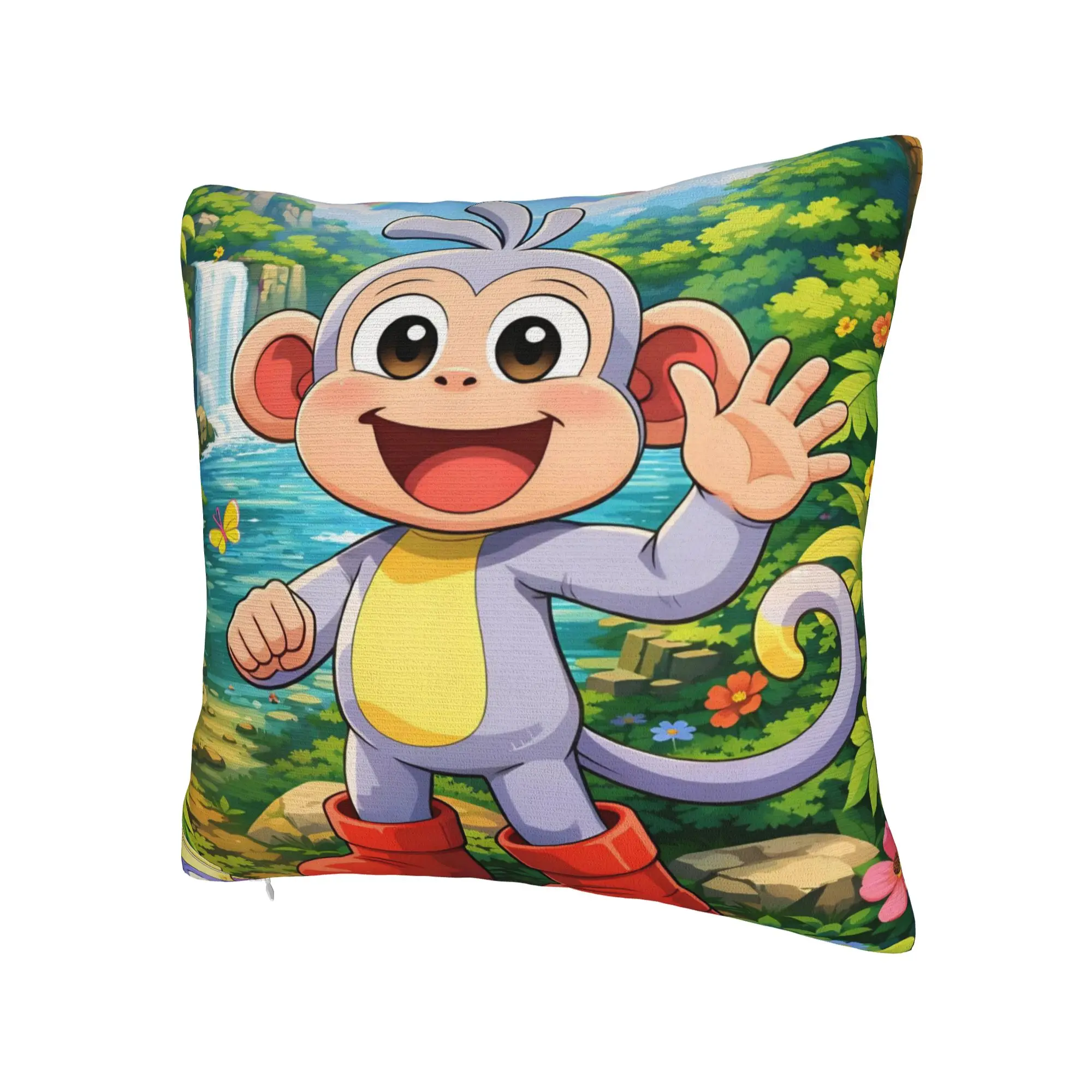 Decorative Pillow Covers D-Doras The Explorers Product Bedroom  Pillow Case Cover Square Multi Size