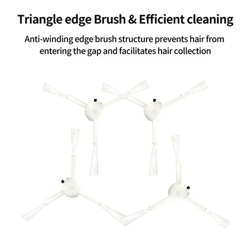 BAAM-For Xiaomi X20 + /X10 + ملحقات آلة الكنس مجموعة 13 قطعة تتضمن أكياس الغبار لمرشح الممسحة الجانبية الرئيسية