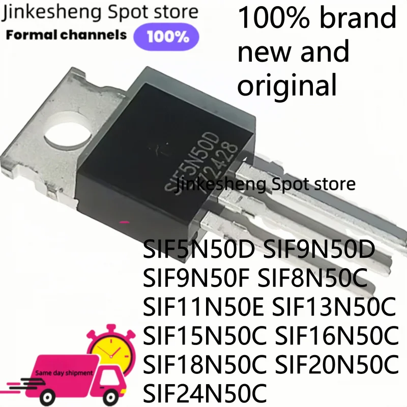 

10PCS SIF5N50D 5N50D TO-220 MOSFET SIF9N50D SIF9N50F SIF8N50C SIF11N50E SIF13N50C SIF15N50C SIF16N50C SIF18N50C SIF20N50 TO-220F