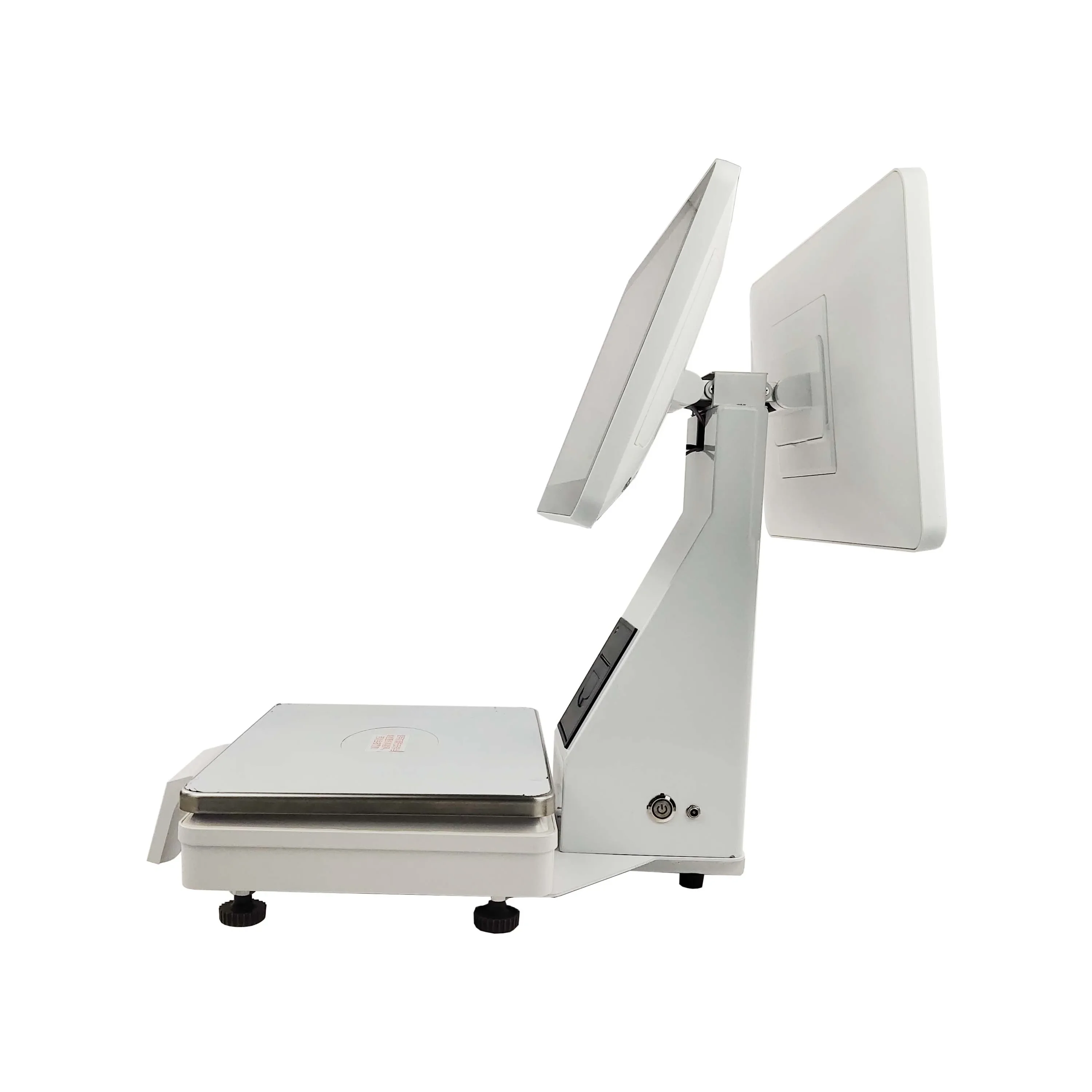 15.6インチ内蔵サーマルプリンター搭載 ポータブル電子スケール シンプルな操作 タッチスクリーン POSレジ