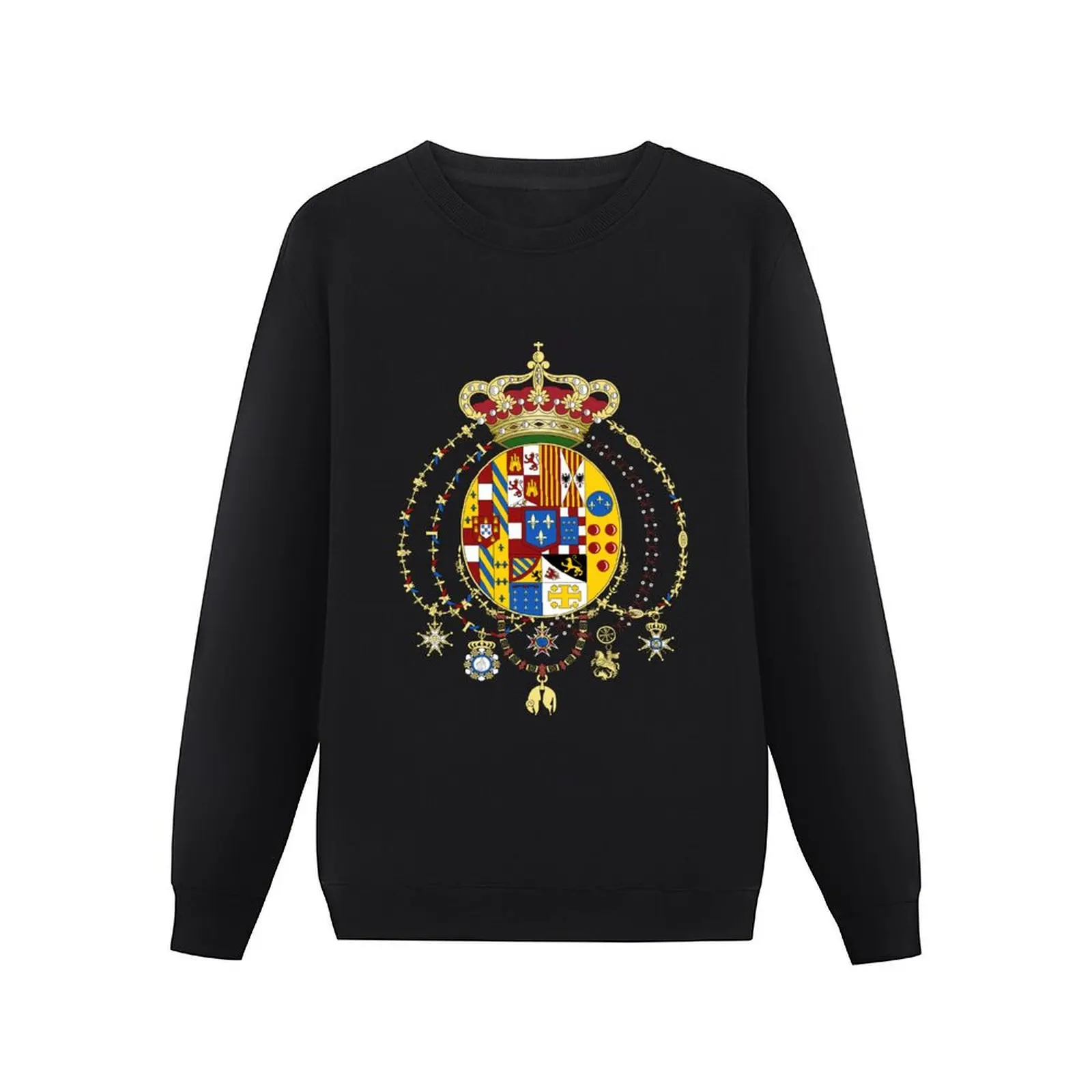 CoA of the Kingdom of the two Sicilies (1816-1860) Pullover Hoodie men's clothes winter clothes autumn hooded sweatshirt for men