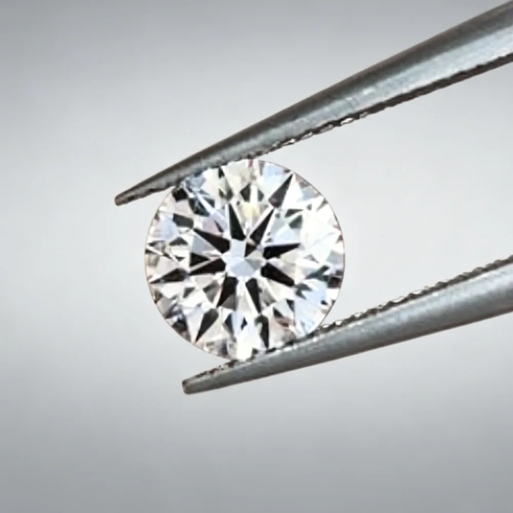 

1ct-3ct DEF VVS VS HPHT Lab Grown Round Diamond Certified White Loose Gemstone For Jewelry Making