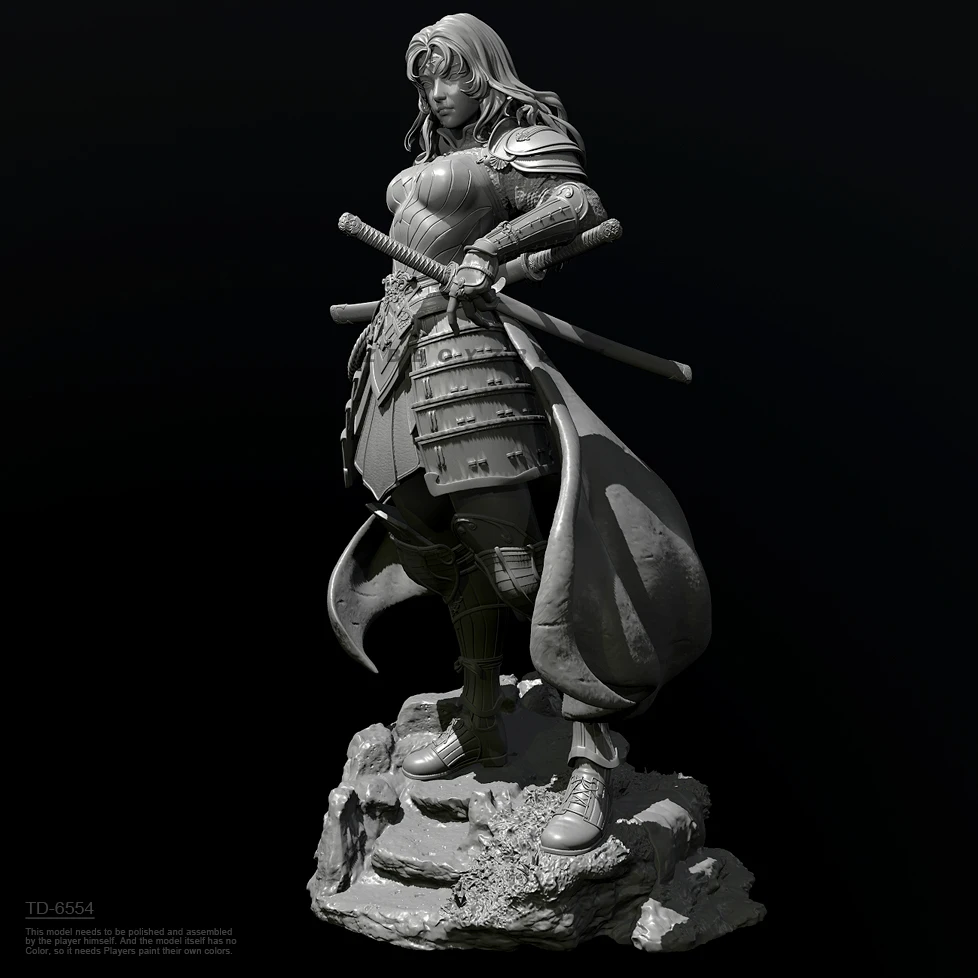 38mm 50mm 75mm Resin model kits figure beauty colorless and self-assembled 3D Printing TD-6554/3D