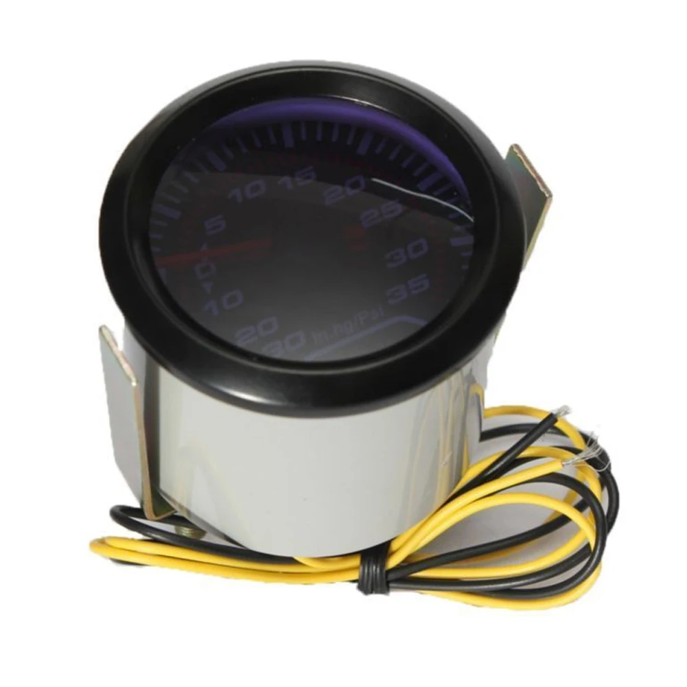 Brand New Car Instrument Panel LED Boost Gauge Replacement Spare Accessories Easy Installation Parts Brand New