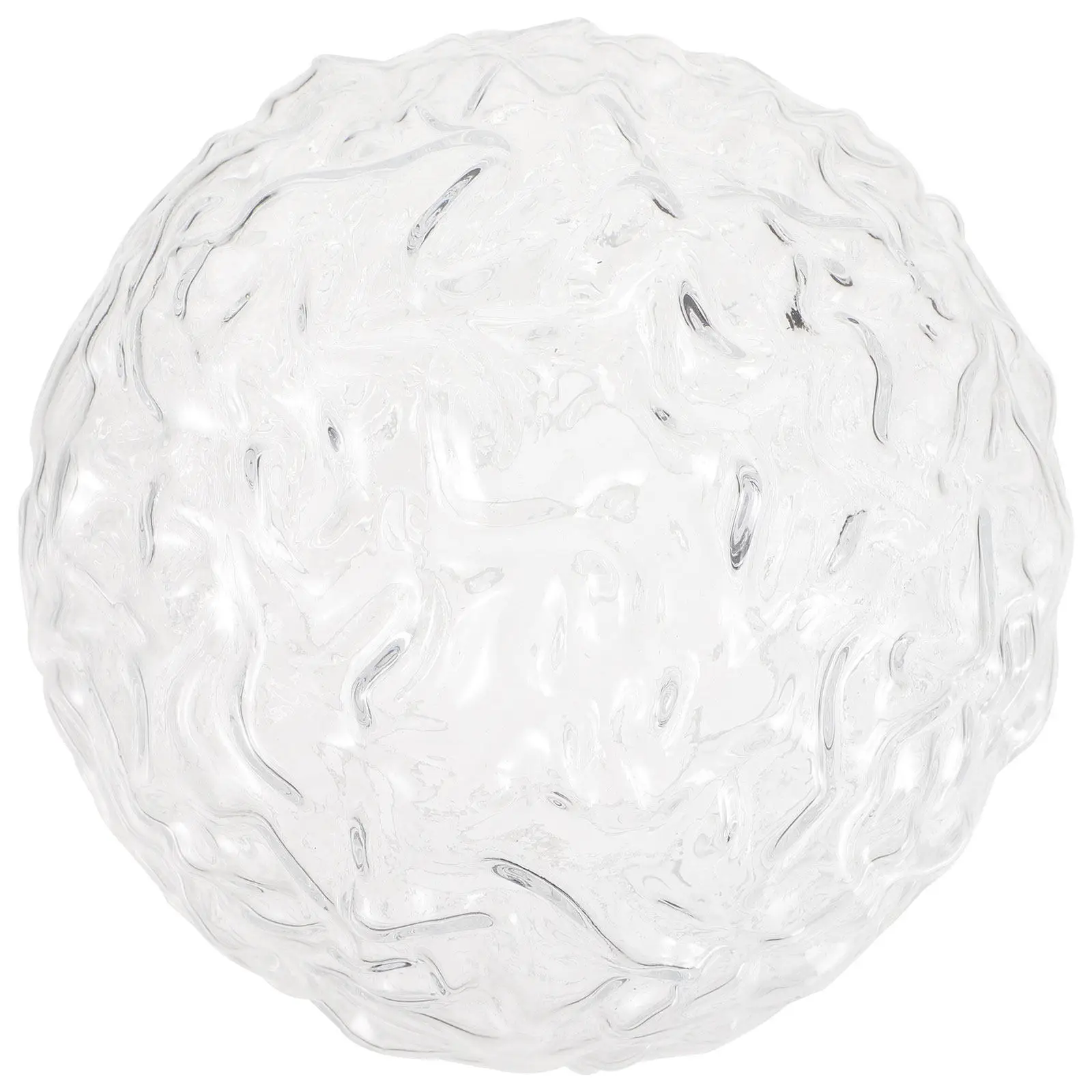 

Premium Transparent Glass Lamp Shade Ball Style Modern Light Fixture Cover for Bedroom Living Room Wall Ceiling Pendant