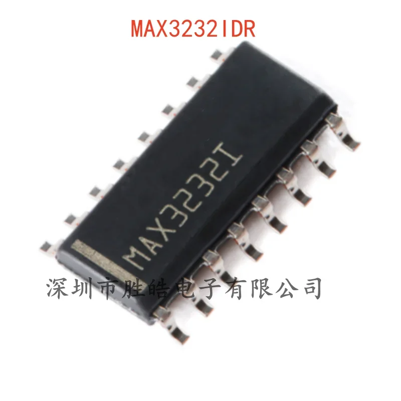 

(5PCS) NEW MAX3232IDR MAX3232 RS-232 Line Driver / Receiver Chip SOIC-16 MAX3232IDR Integrated Circuit