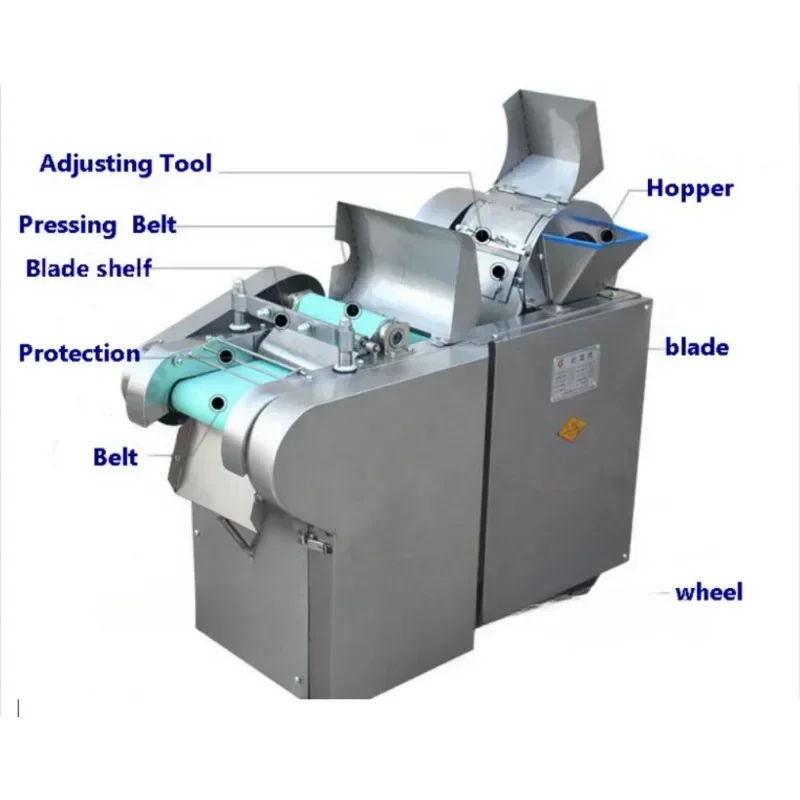 

Bestseller Hot SalesWY2Multi-function Fully Automatic Vegetable Cutting Machine With Best Price For Food Processing