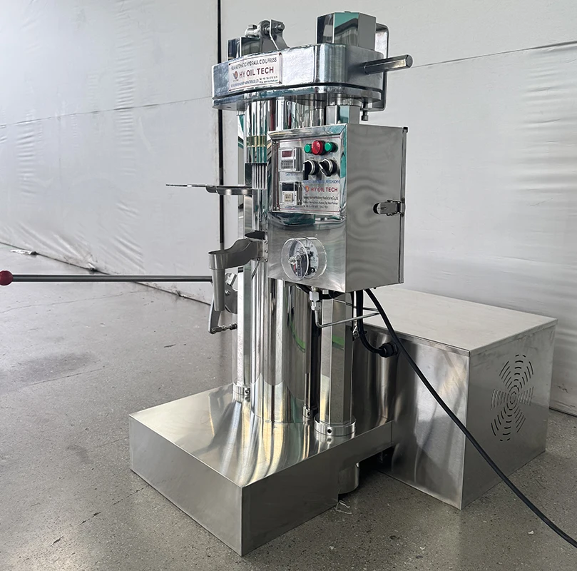HY-YY10 Hydraulic Oil Press Machine 105T High Pressure Cold Press 0.65T/24H for Maximum Oil Yield Sesame Walnut Extraction