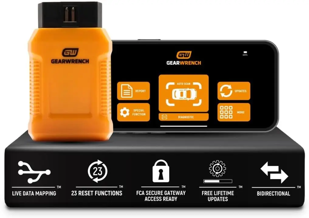 

Professional Bi-Directional Diagnostic Scan Tool for Vehicles with Free Updates