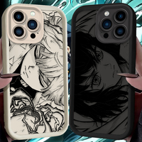 Anime Zenitsu Inosuke Phone Case For iPhone 17 Air 16 16E 15 14 13 12 11 Pro Max X XS X S Max XR SE 2020 SE4 7 8 Silicone Cover