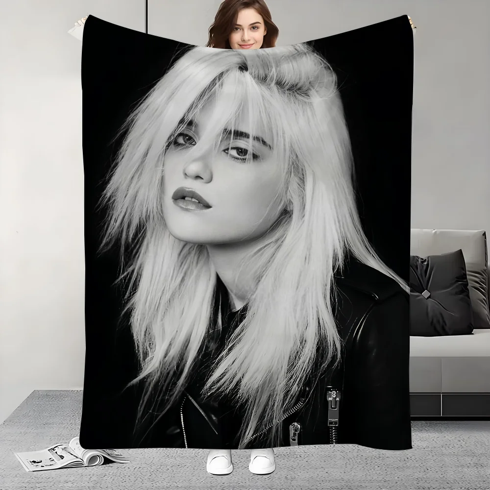تصميم بطانية Sky Ferreira Night Time My Time خفيف الوزن للنوم والقيلولة وغرفة المعيشة والمكتب والأريكة وجميع المواسم