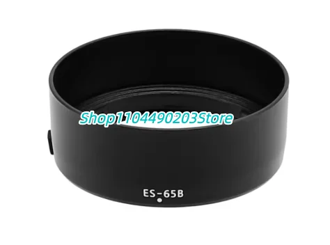 1PCS ES65B Camera Lens Hood ES-65B Sun Shade Cover For Canon EOS R RP R5 R6 With RF 50mm F1.8 STM 43mm Diameter Filter