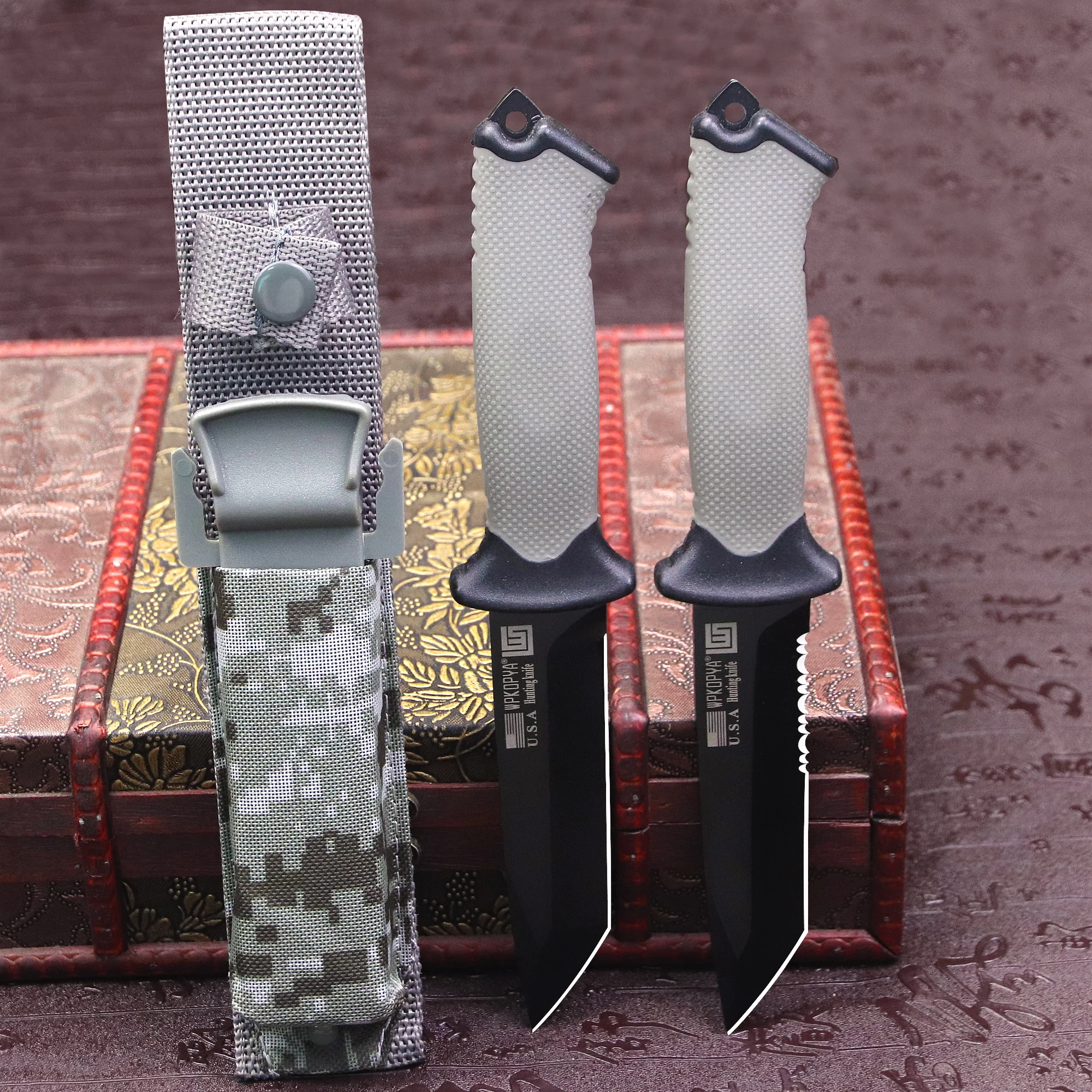 Wpkopya u.a มีดเอาชีวิตรอดอเนก - Hunting And Camping In Jungle บทวิจารณ์และราคา