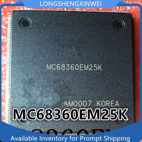 

1 шт., новый оригинальный микросхема MC68360EM25K MC68360 QFP240