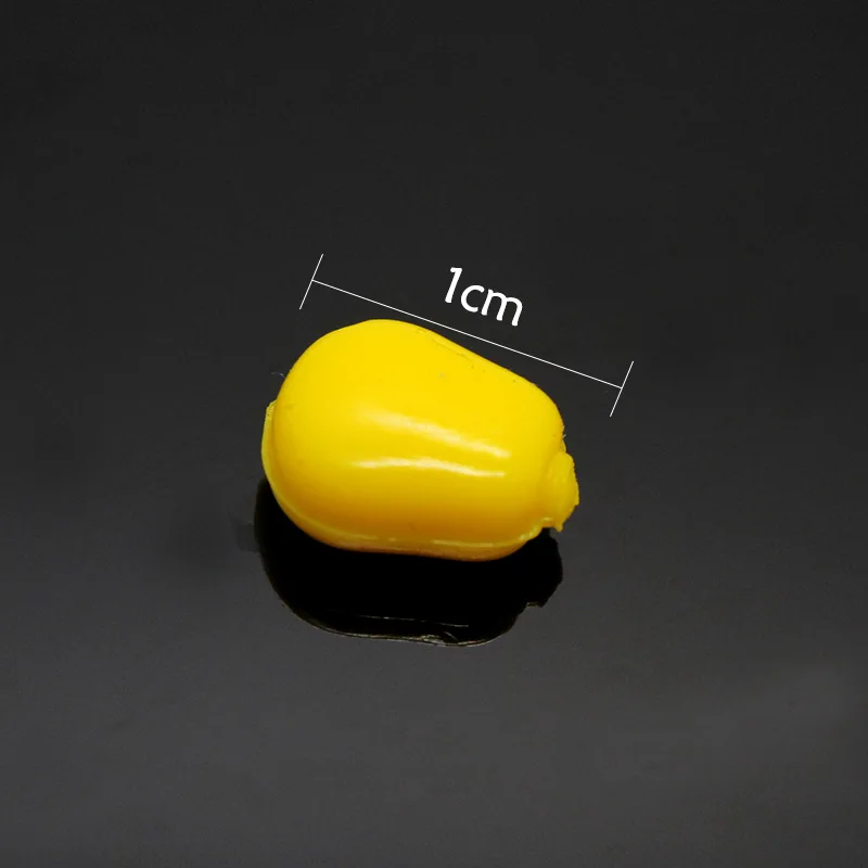 Silicone Corn  Soft Bait 100pcs Floating Water Corn Carp Fishing Lures With The Smell Of Artificial Rubber Baits Fake Bait image 3