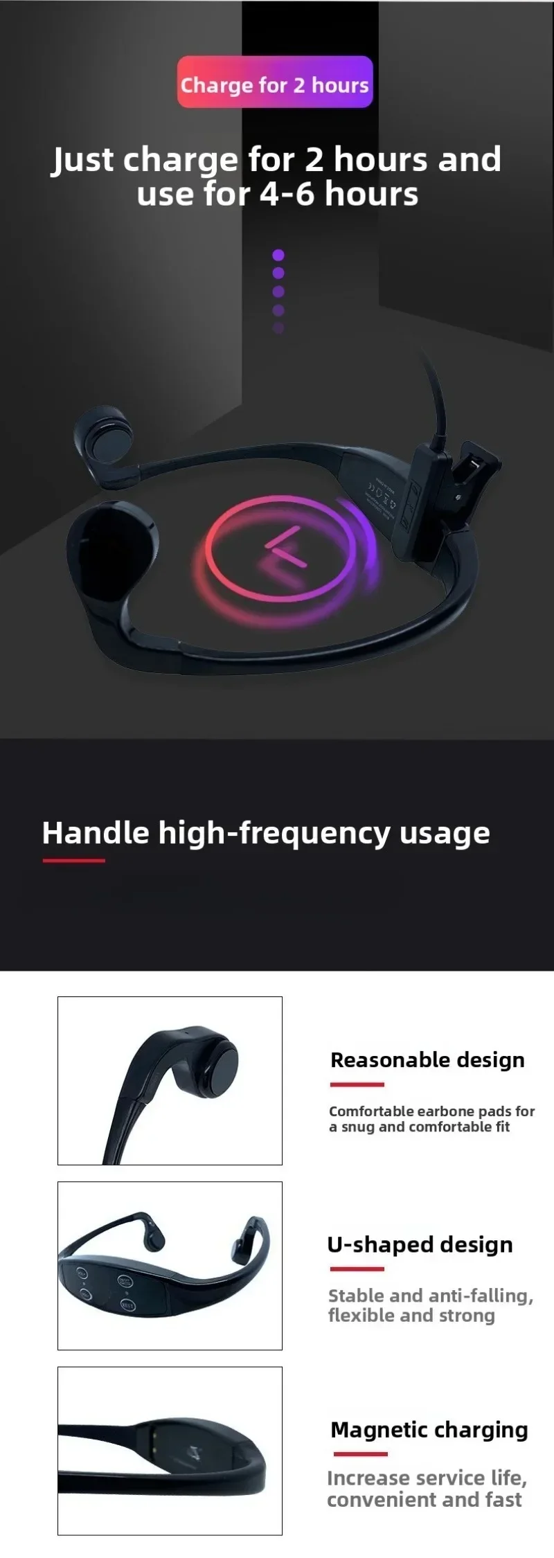 Synchronized swimming head-mounted teaching and training, headset receiver, intelligent