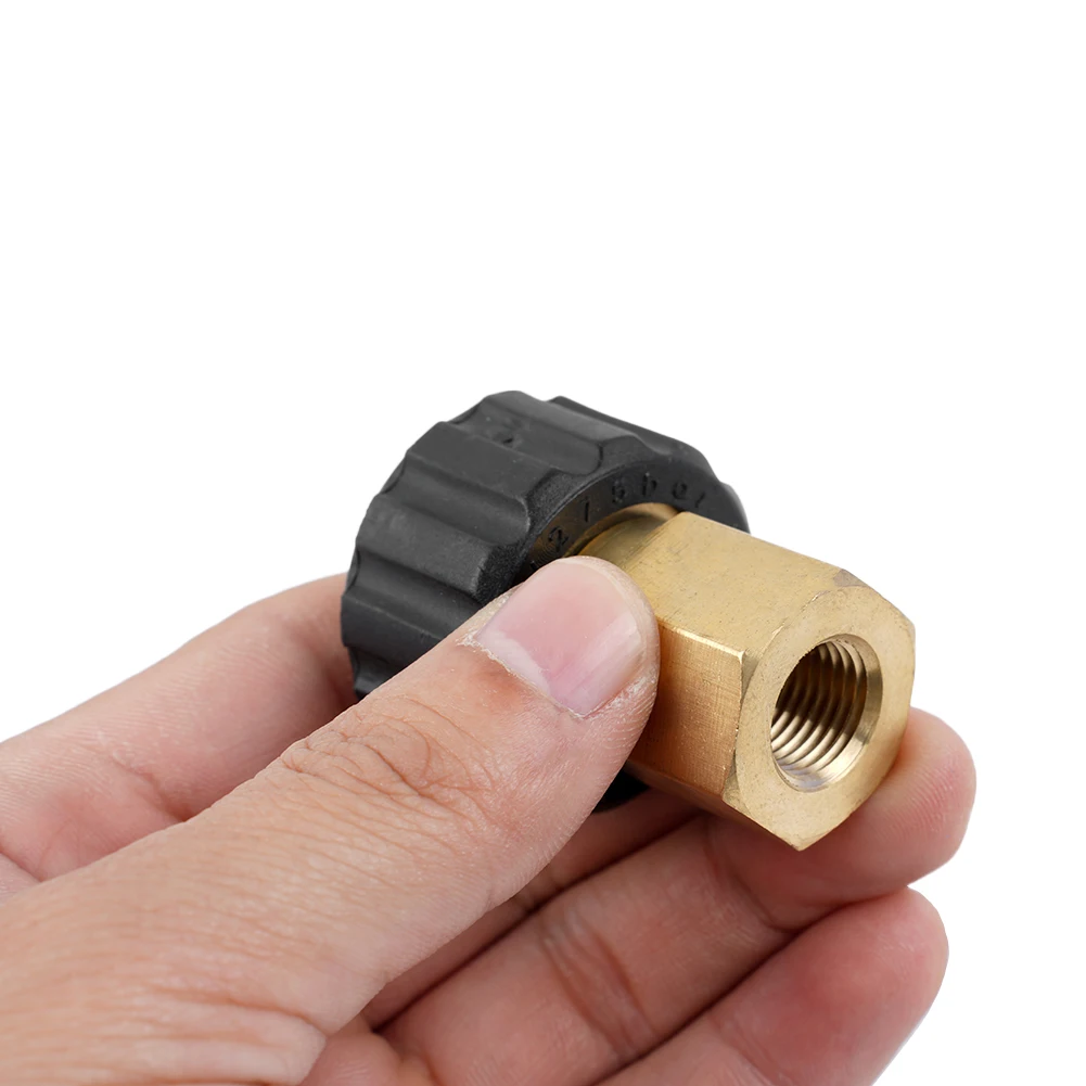 

Adapter Hose Connector Parts Supplies Watering Yard Accessories M22 X 1/4 IT Outdoor Car Cleaning High Pressure
