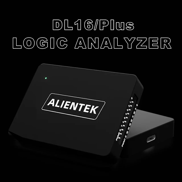 Analizator logiczny DL16 Maksymalna częstotliwość próbkowania 250 MHz 16 kanałów DSLogic Narzędzia analizatora logicznego USB ARM FPGA Oprogramowanie do dekodowania protokołu debugowania