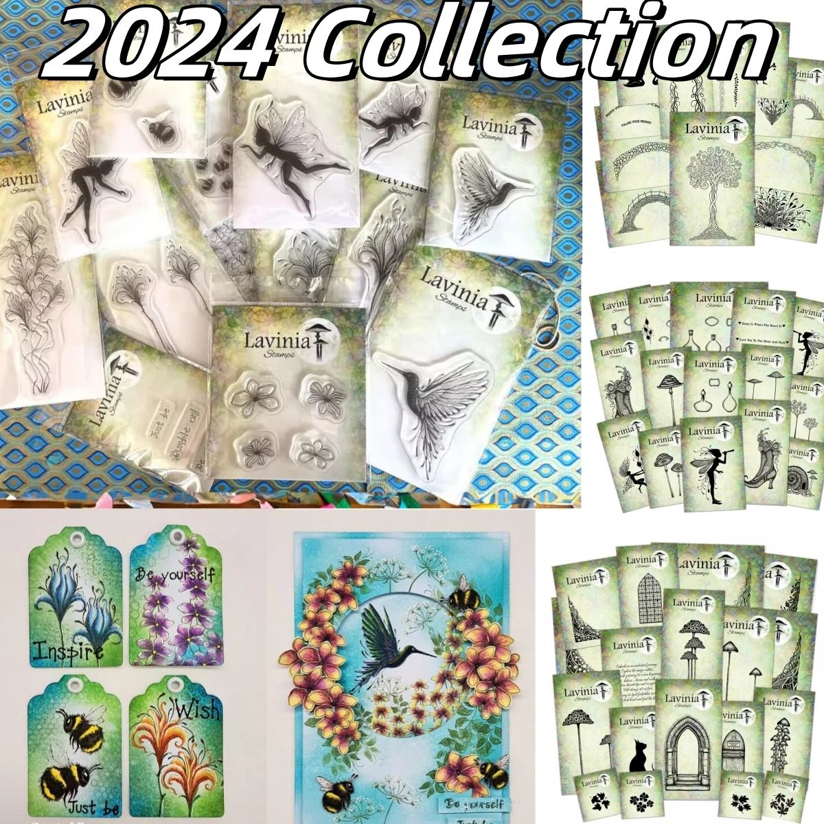 

2024 New The Sunbloom Clear Stamps Collection Forest Bird Flower Stamps DIY Scrapbook Handcraft Paper Gift Card Craft Supplies