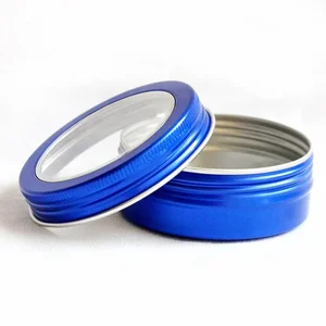 48/24 Pces Aluminium Blechkasten 60g Kosmetische Behälter Schleier Kerze mit Lippenbalsam Wildow Gloss Verpackung Schmuck Tee Organizer 8 Hauptverkäufe Caixa Gloss Lippe - №3