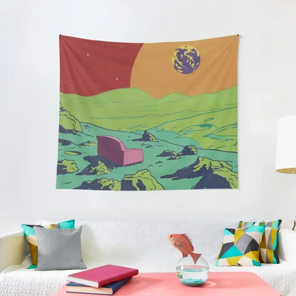 

Pink Couch Tapestry Decorative Wall Murals Aesthetic Room Decors Tapestry