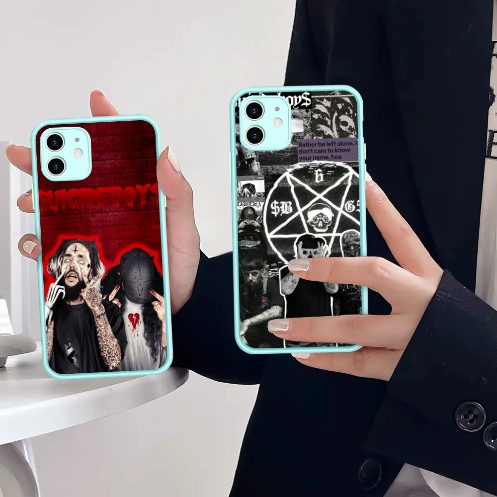 Boys S-Suicideboys G59 Phone Case For IPhone 14 X XR XS 7 8 Plus 11 12 13 Pro MAX 13mini Matte Shockproof Case